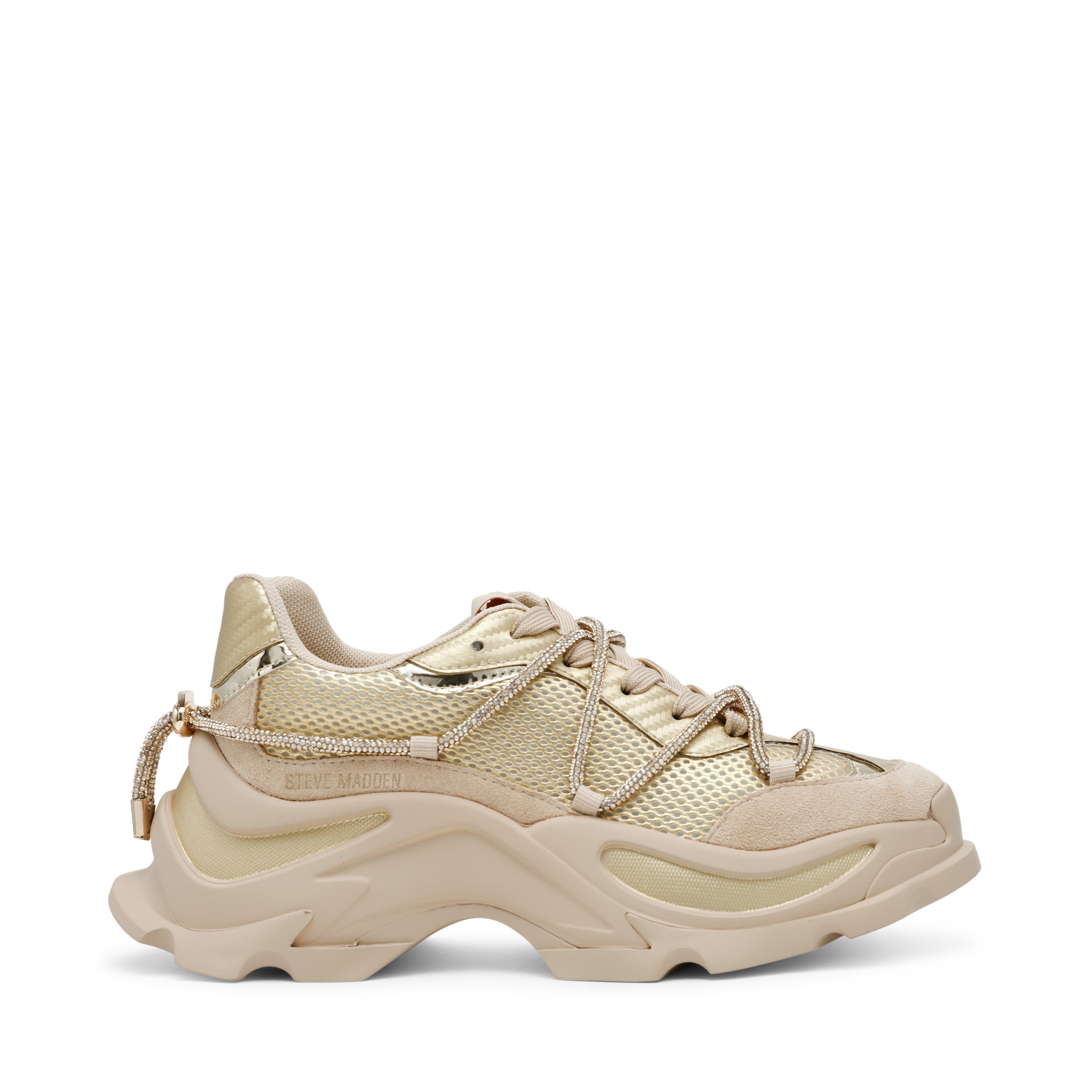 Shop Z Nation Gold Women's Sneakers Online in UAE Steve Madden