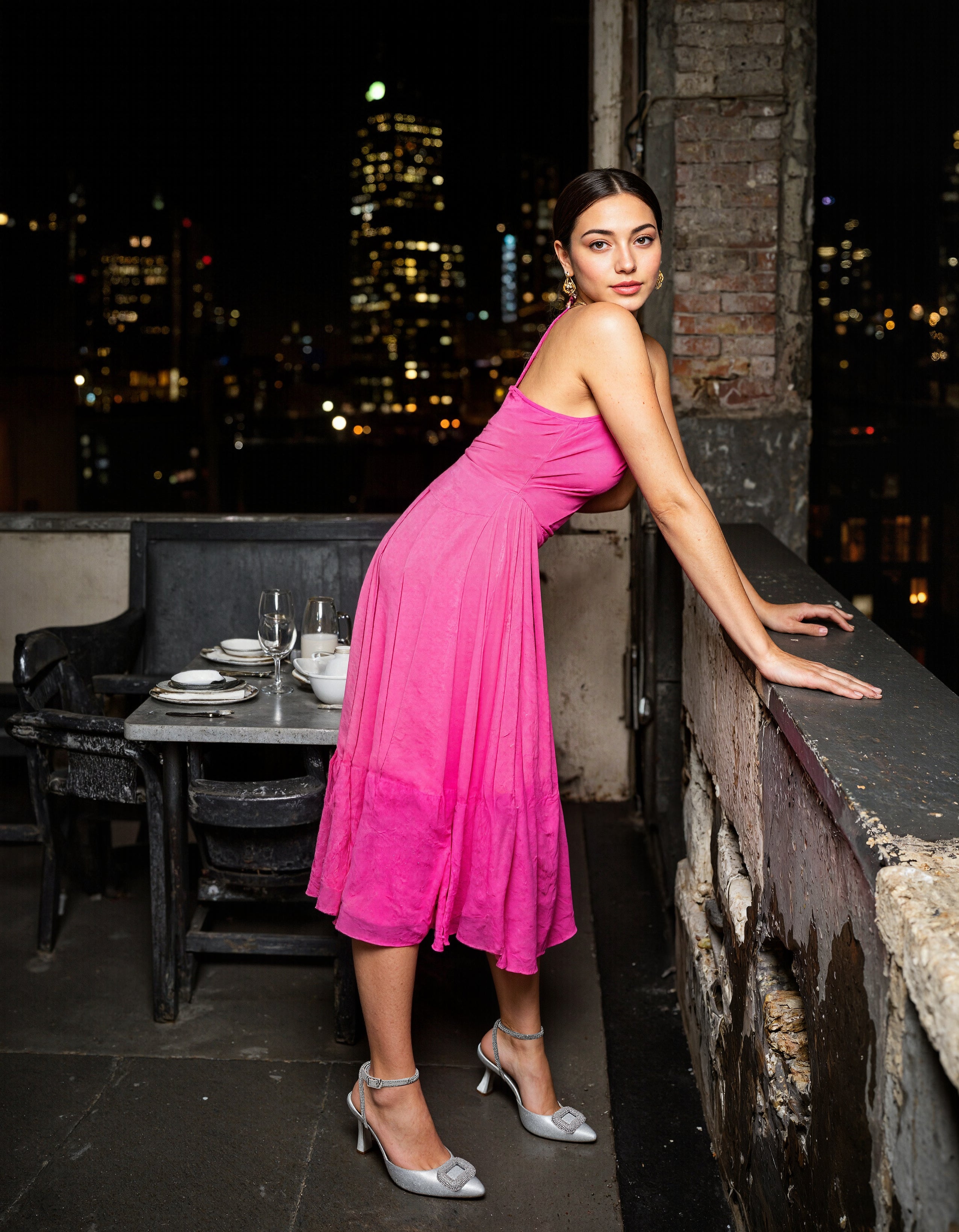 Buy Florenzia Silver Glitter Heels Online in UAE Steve Madden