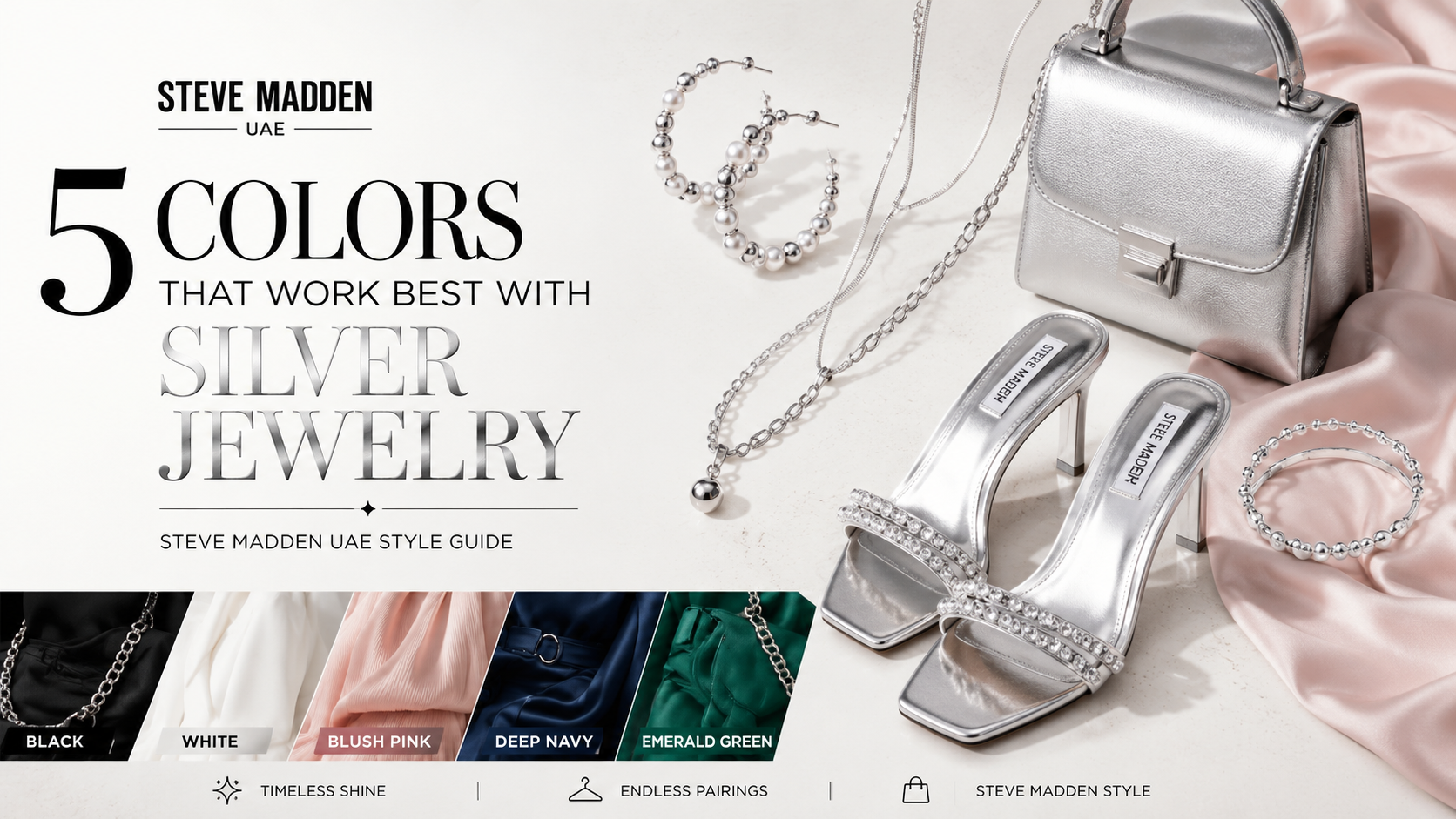 5 Colors That Work Best With Silver Jewelry