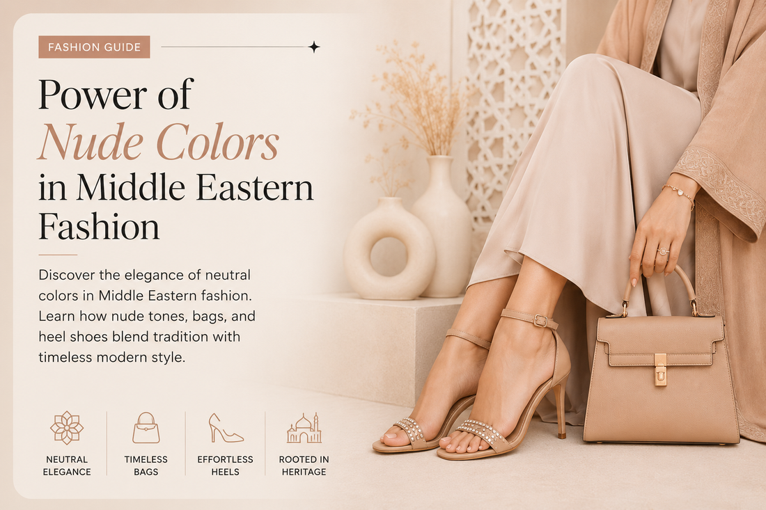 Power of Nude Colors in Middle Eastern Fashion