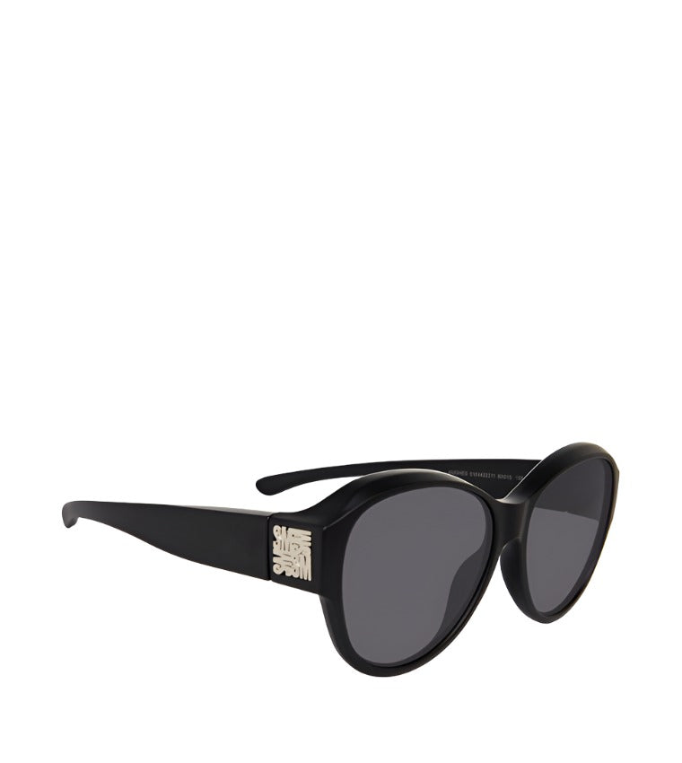 HUGHES-S MATTE BLACK SUNGLASSES