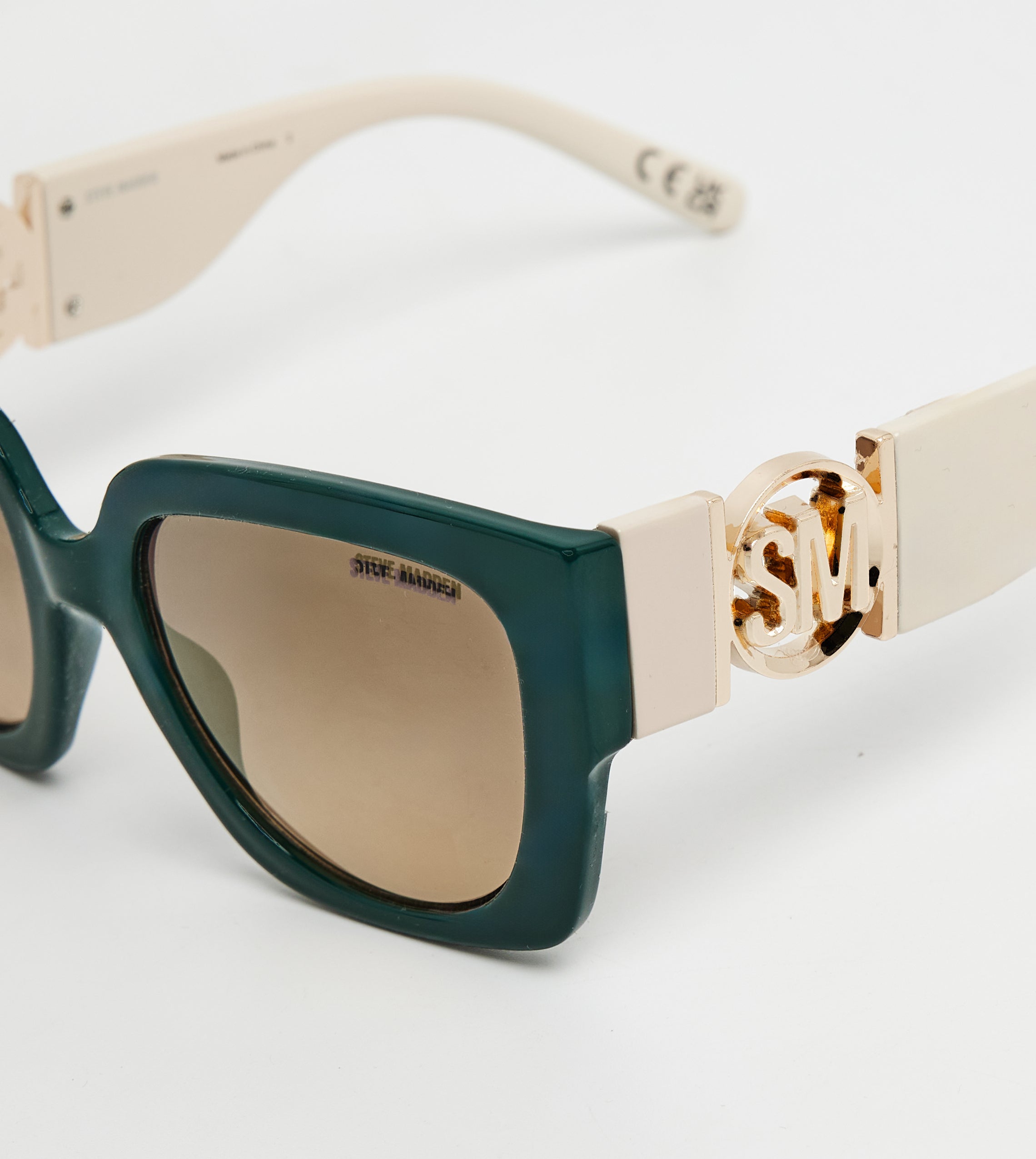 Imogene Green Sunglasses