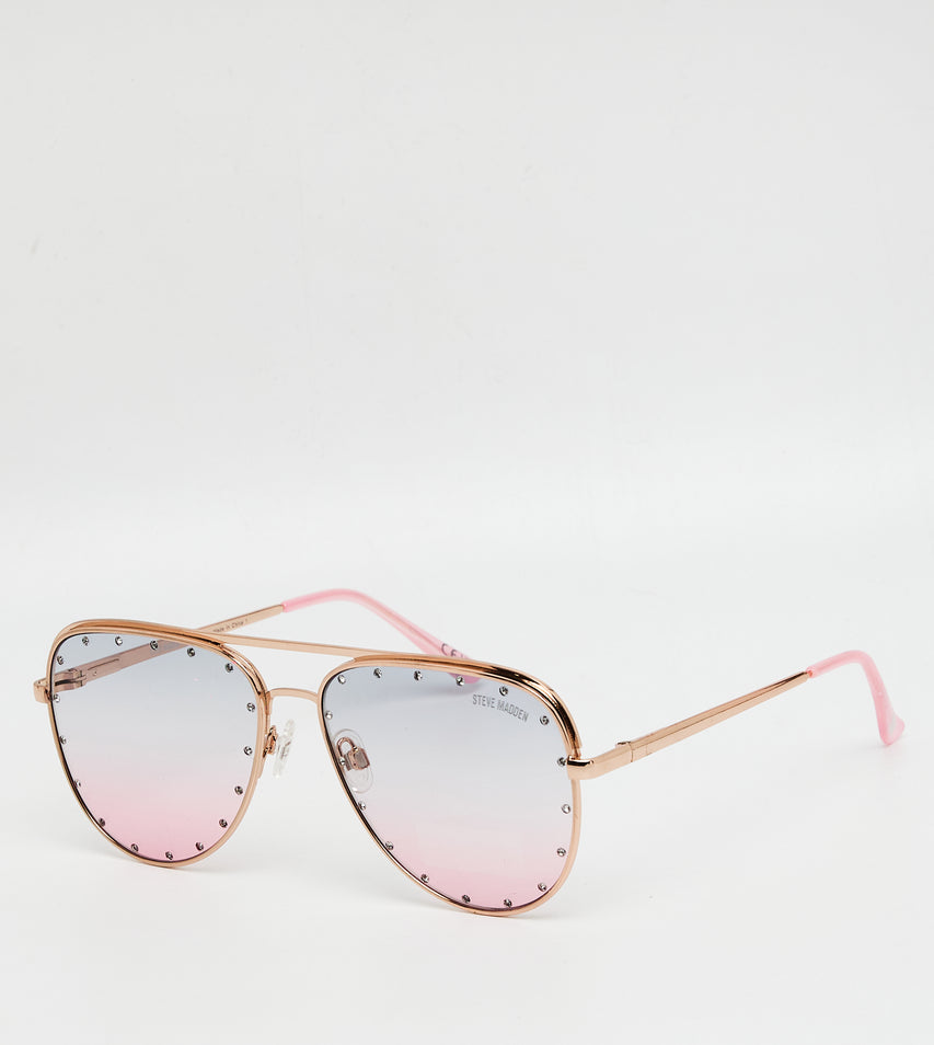 JAIR ROSE GOLD SUNGLASSES