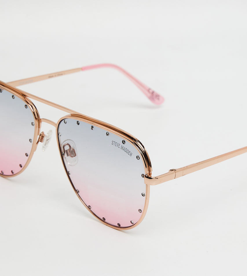 JAIR ROSE GOLD SUNGLASSES