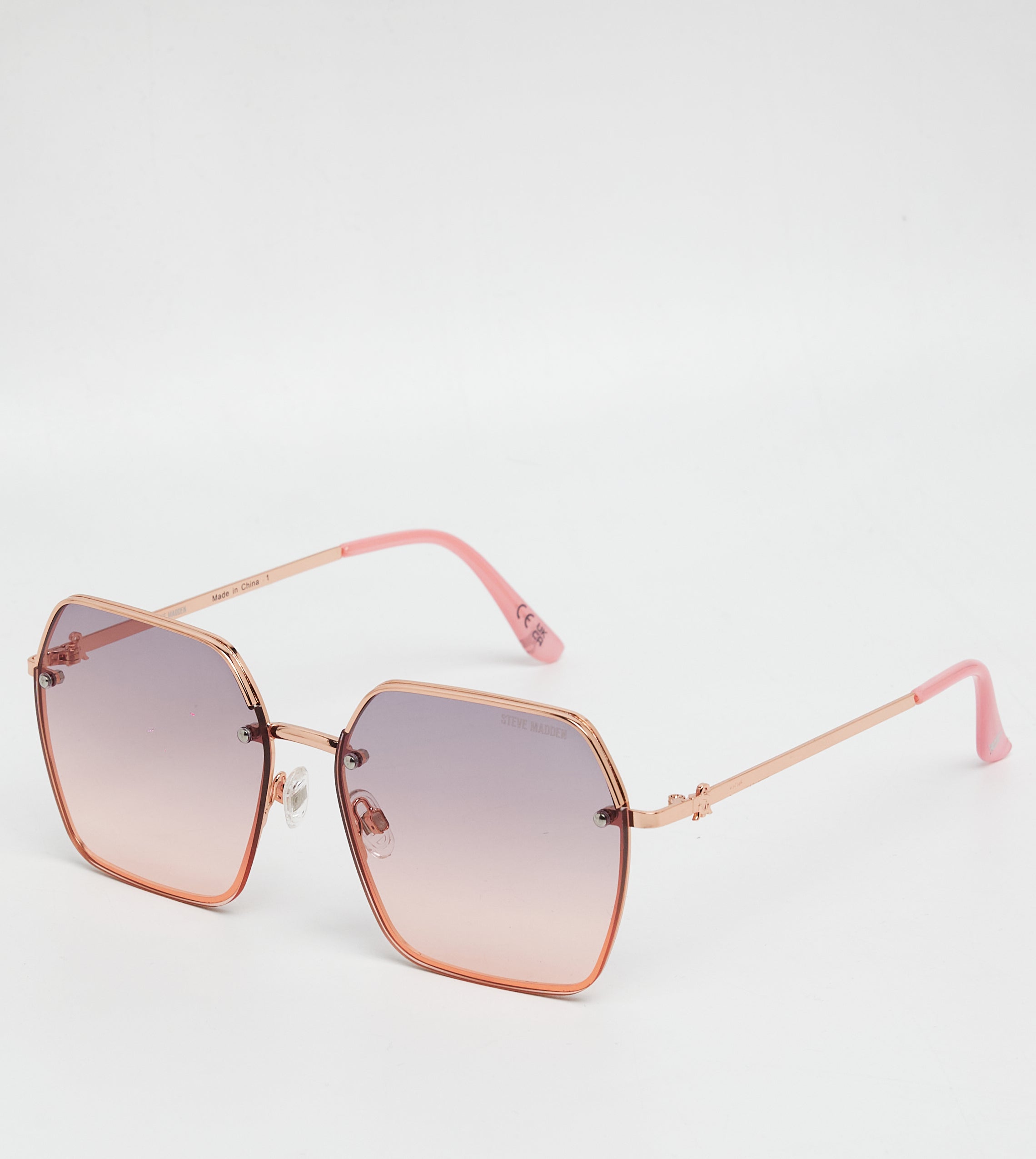 X17639-ROSE GOLD SUNGLASSES
