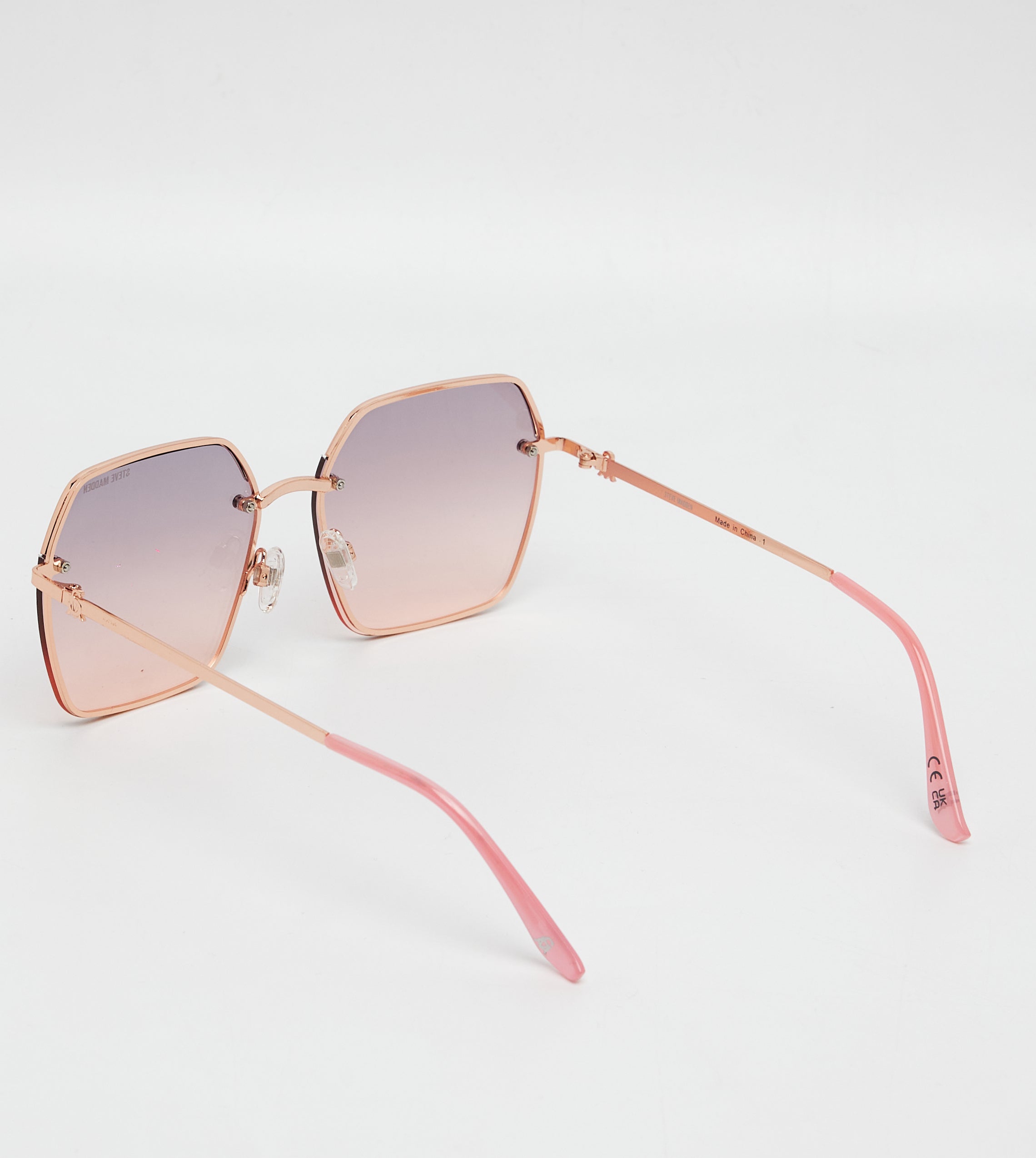 X17639-ROSE GOLD SUNGLASSES
