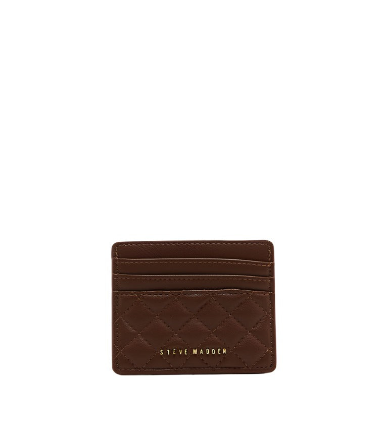 MONOGRAM DARK BROWN CARD HOLDER