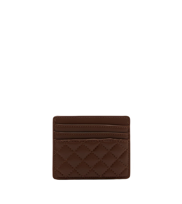 MONOGRAM DARK BROWN CARD HOLDER