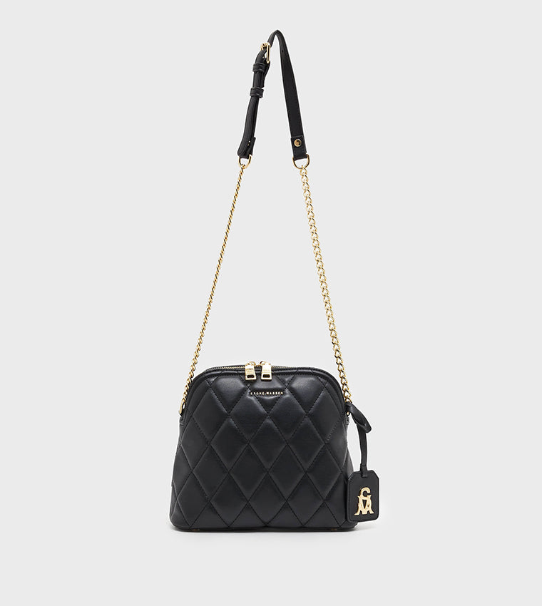 QUILTED-C SHOULDER BAG