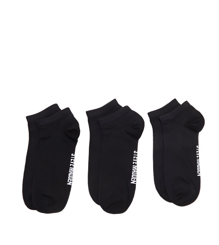 3P MENS SOCKS BLACK