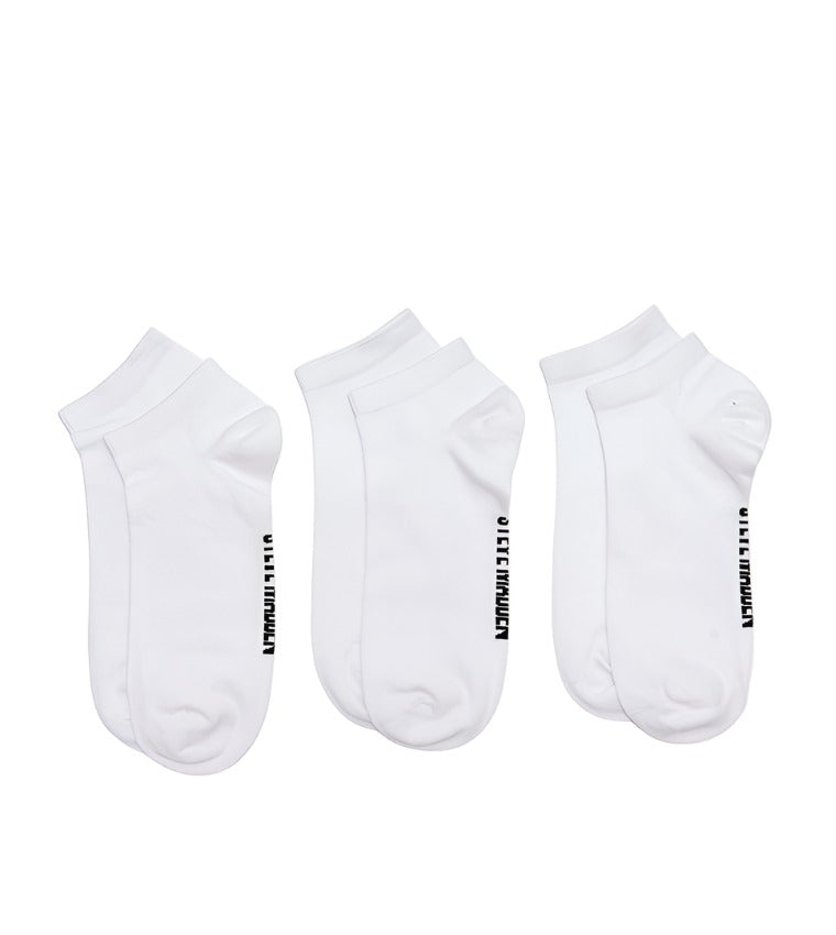 3P MENS SOCKS WHITE