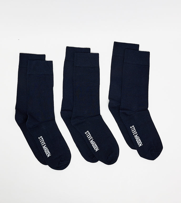SM SOCKS NAVY BLUE - view 4