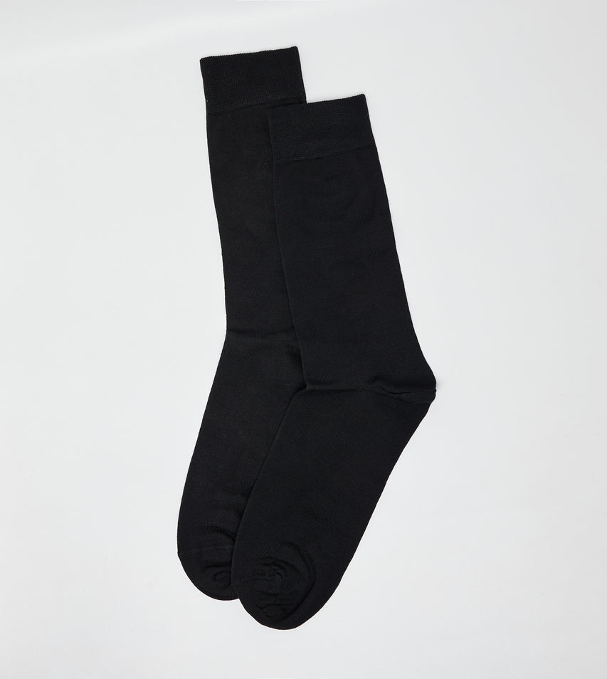 SF-69010SM Black Dress Socks - view 2