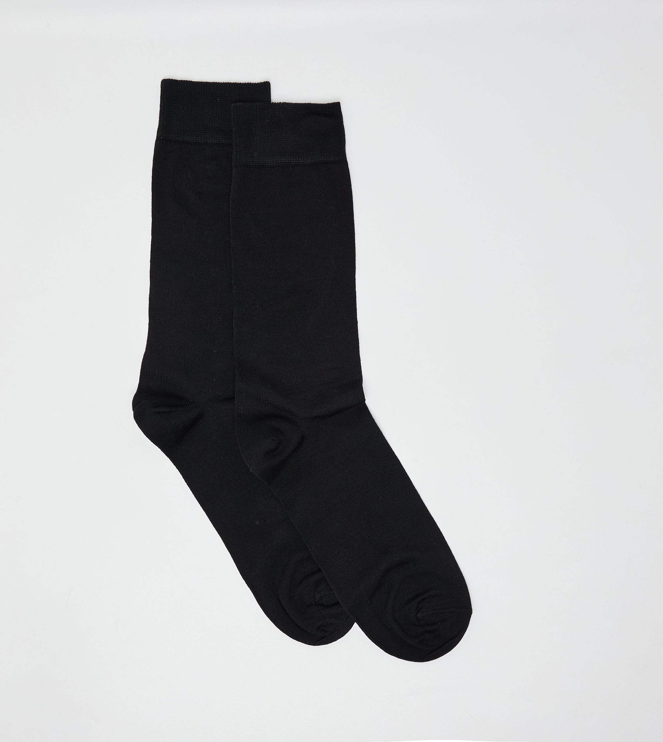 SF-69010SM Black Dress Socks
