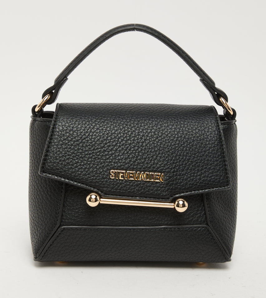 Smw8016-Blk Black Women's Top Handle Bag