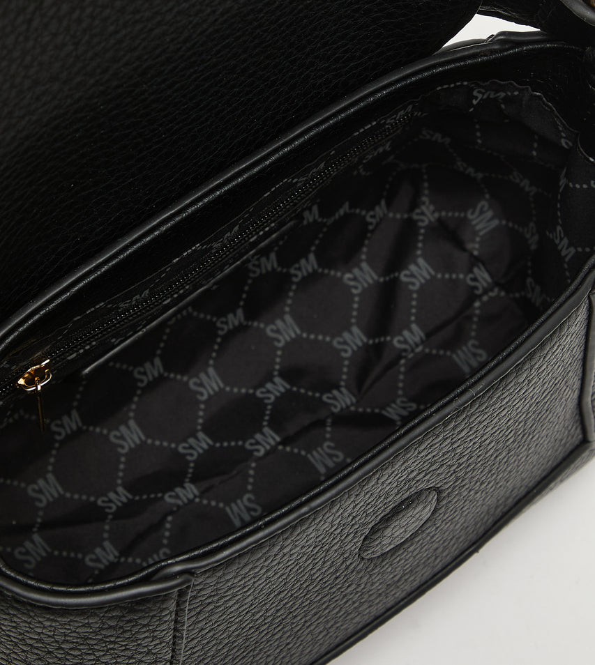 Smw8016-Blk Black Women's Top Handle Bag - view 5