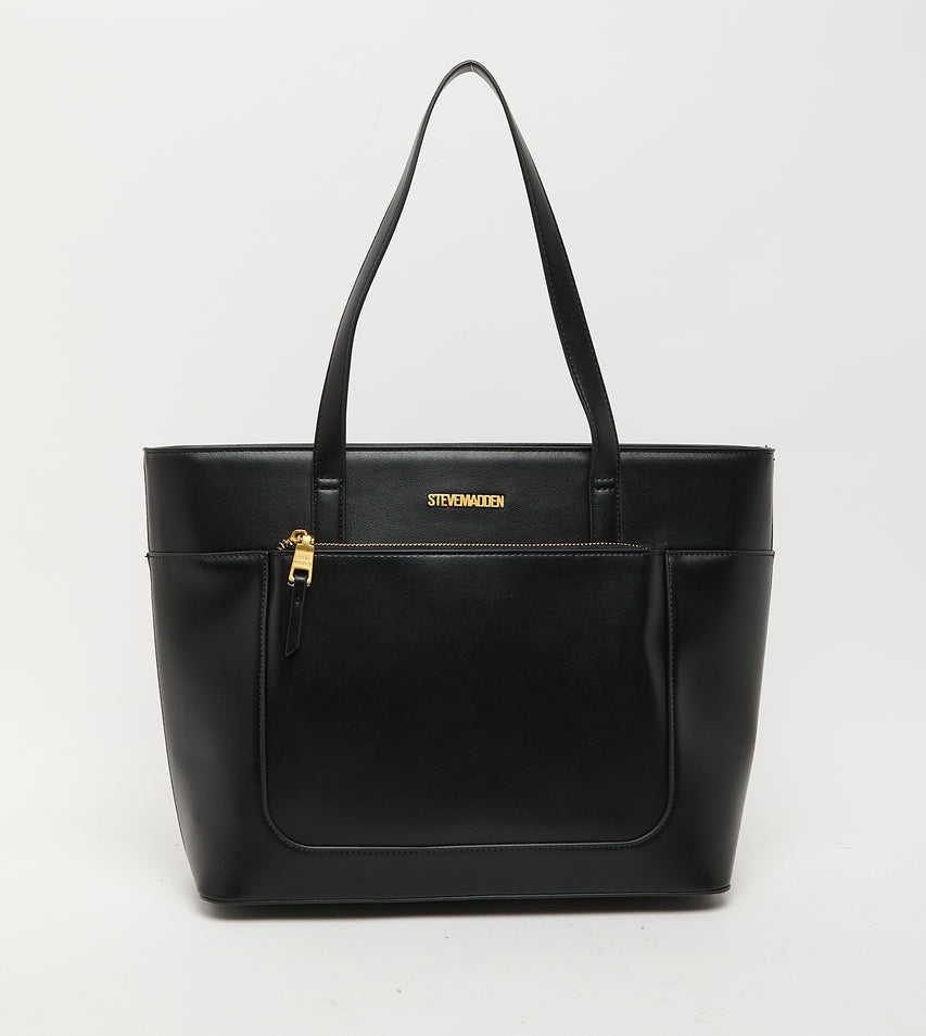 Smw8029-Blk Black Women's Tote Bag