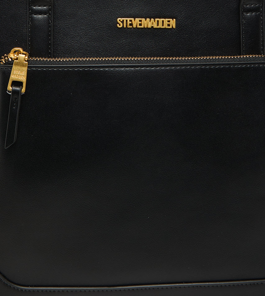 Smw8029-Blk Black Women's Tote Bag - view 4
