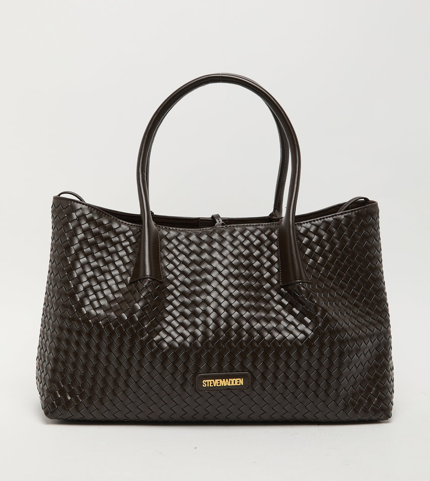 Smw8025-Dkb Dark Brown Women's Tote Bag