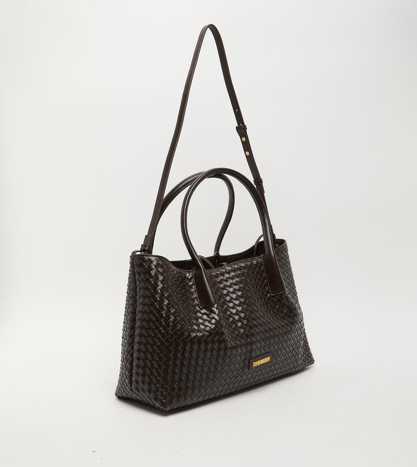 Smw8025-Dkb Dark Brown Women's Tote Bag - view 8