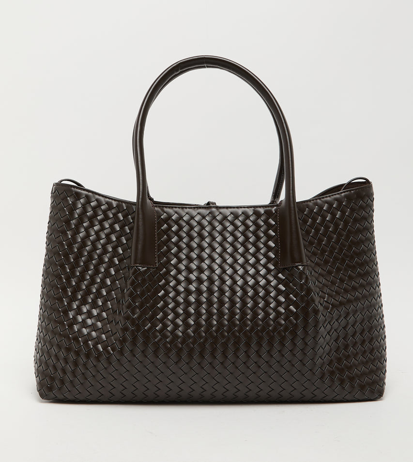 Smw8025-Dkb Dark Brown Women's Tote Bag - view 2