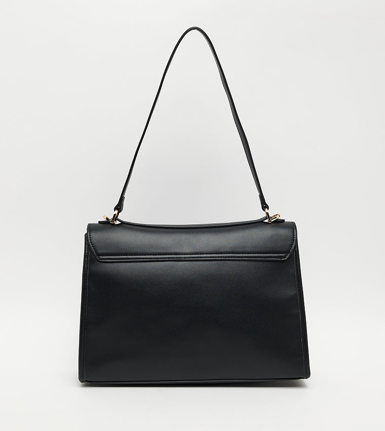 Black Women's Shoulder Bag BLACK - view 3