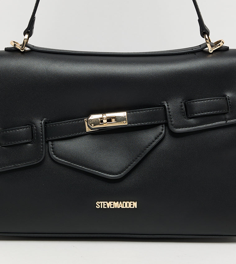 Black Women's Shoulder Bag BLACK - view 4