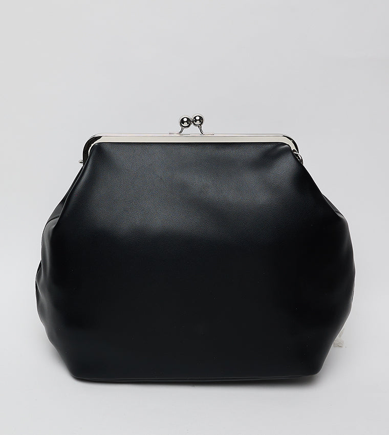 SMW1240 Black Women's Shoulder Bag BLACK - view 3