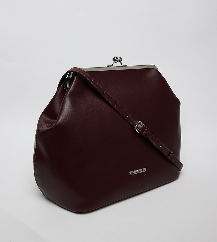 SMW1240 Burgundy Women's Shoulder Bag BURGUNDY - view 2