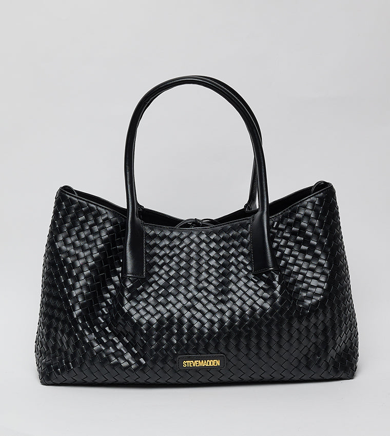 SMW8025 Black Women's Tote Bag BLACK - view 2
