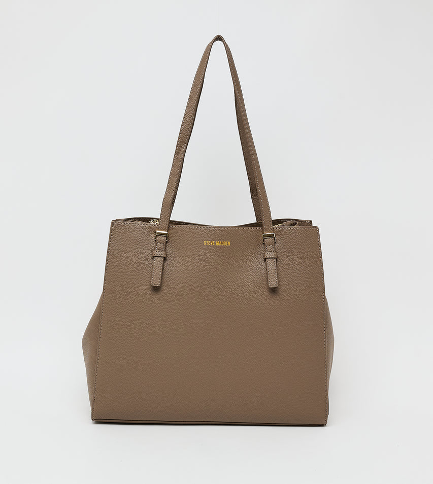 Women's Grey Roomy Tote Bag