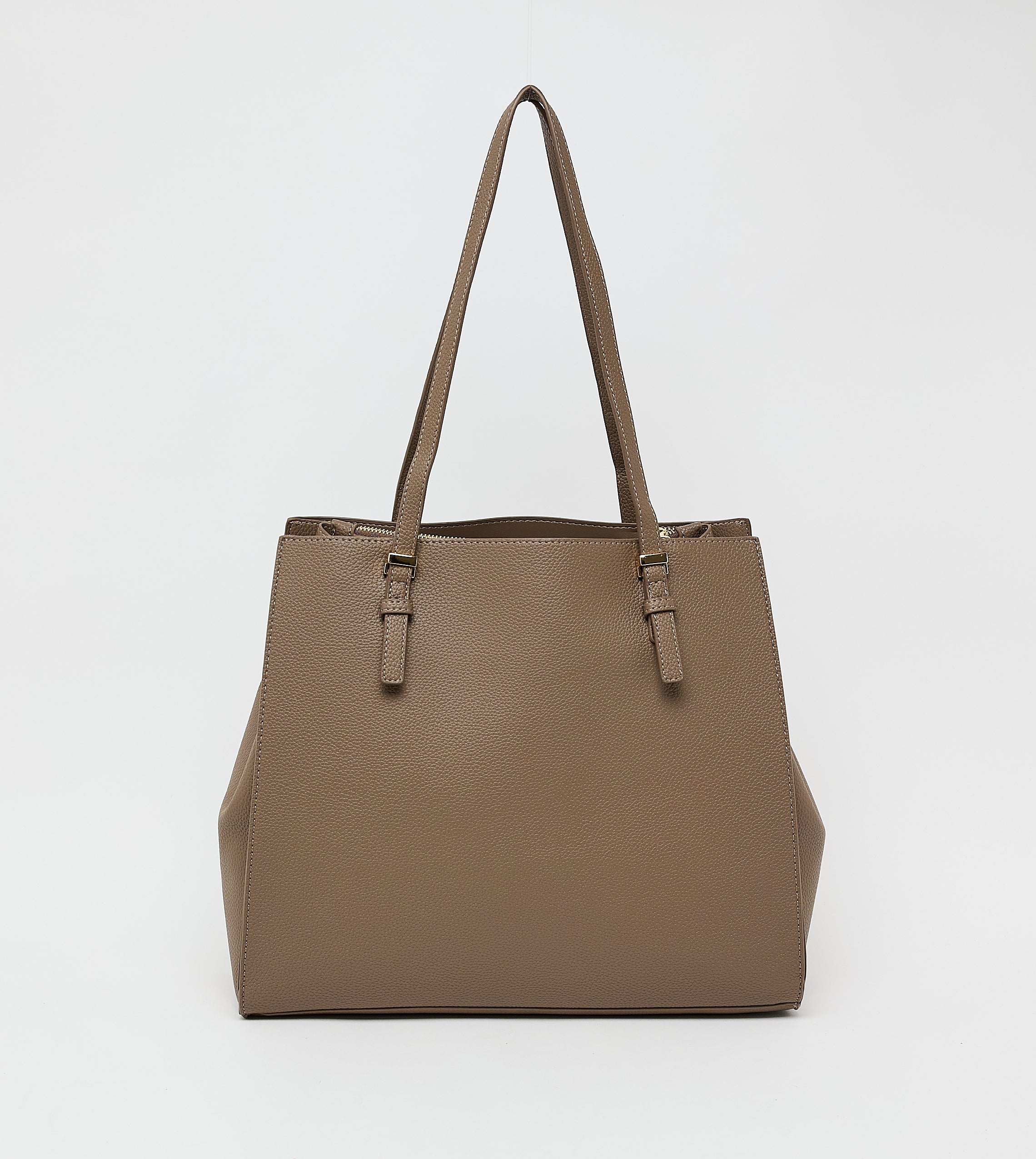 Women's Grey Roomy Tote Bag - view 2