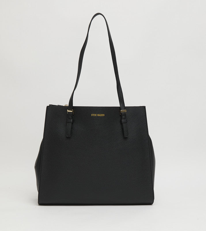 Women's Black Roomy Tote Bag