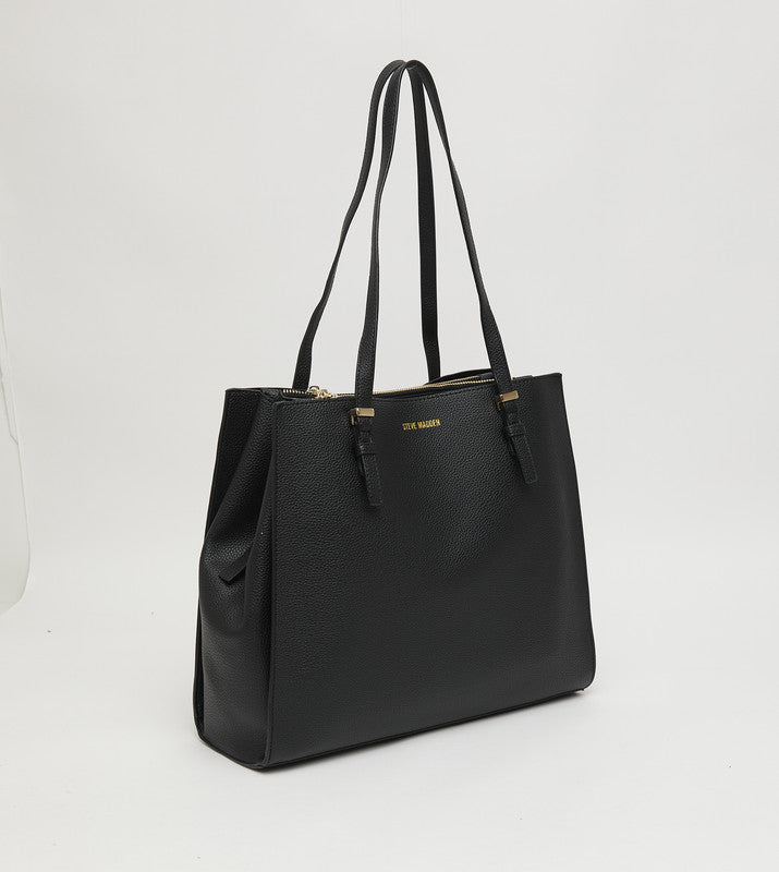 Women's Black Roomy Tote Bag - view 2