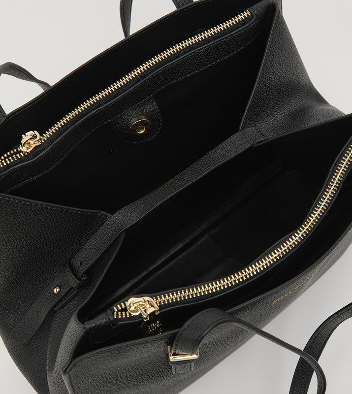 Women's Black Roomy Tote Bag - view 7