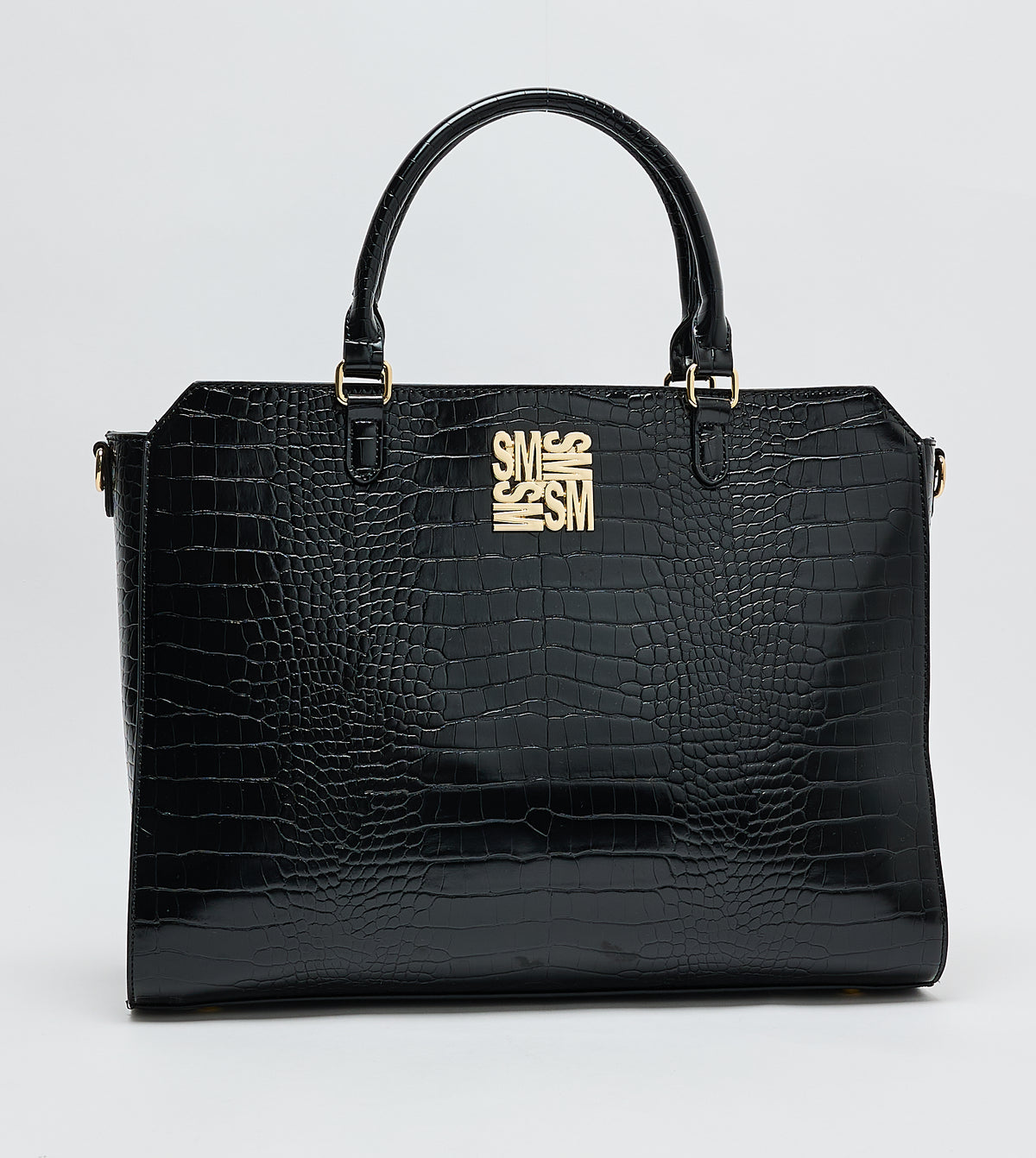 Women's Black Large Tote Bag