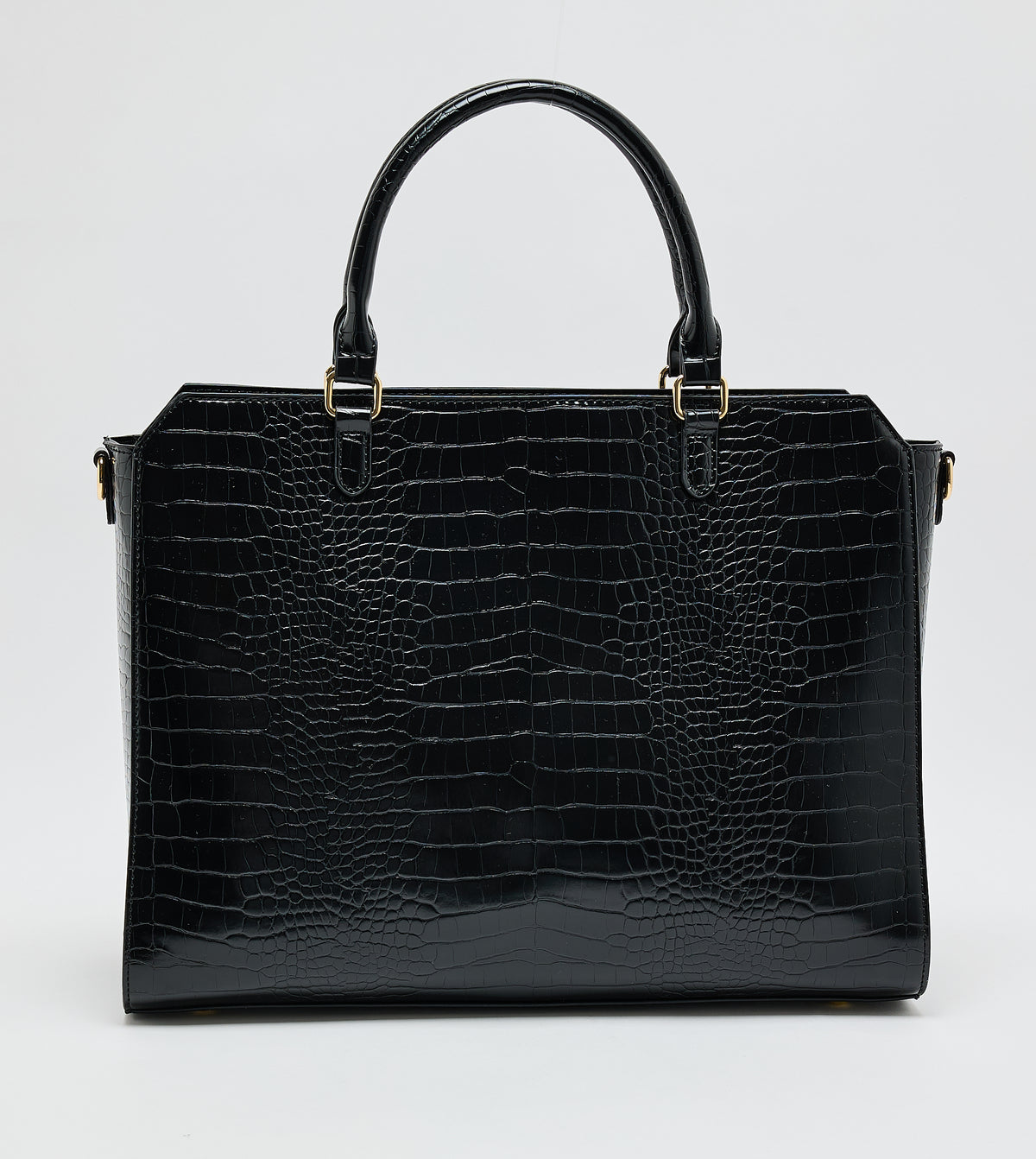 Women's Black Large Tote Bag - view 2