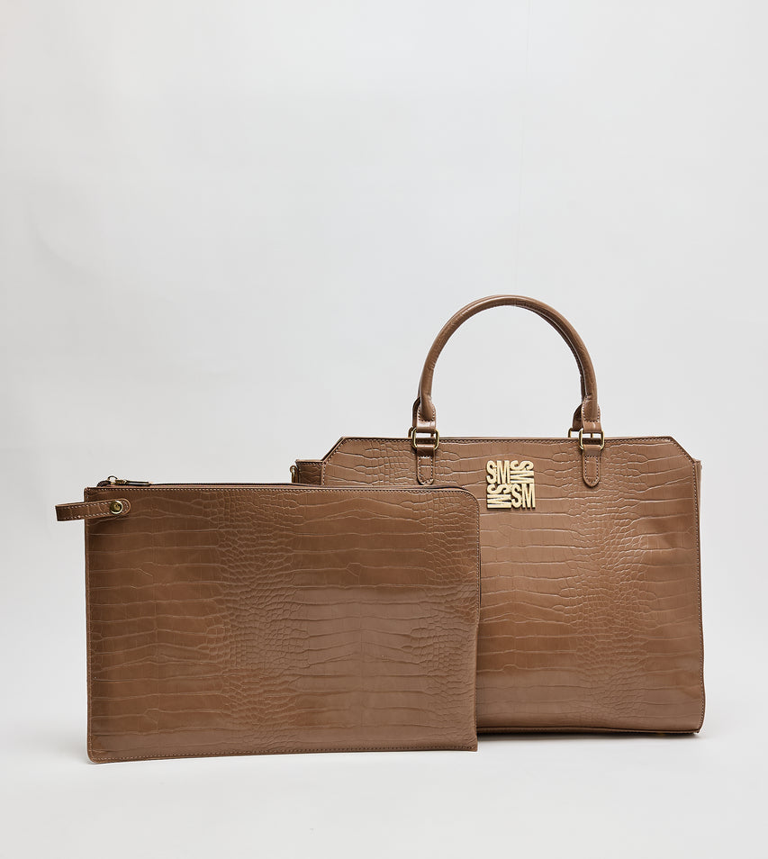 Women's Nude Large Tote Bag - view 3