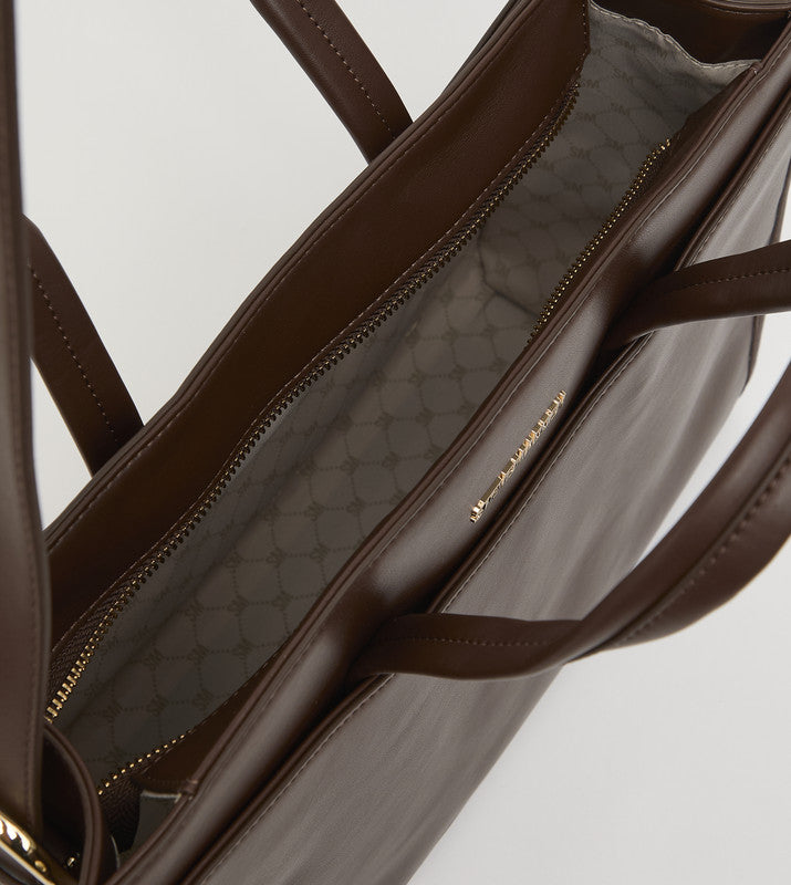 Women's Brown Classic Tote Bag - view 7
