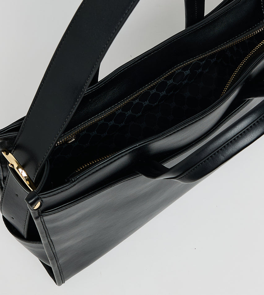 Women's Black Classic Tote Bag - view 4