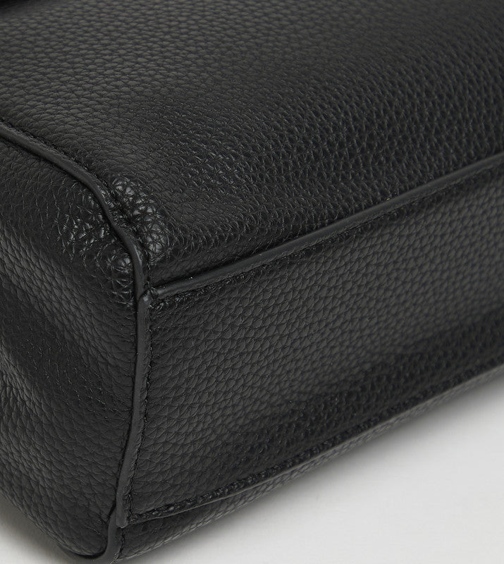 Women's Black Compact Crossbody Bag - view 4