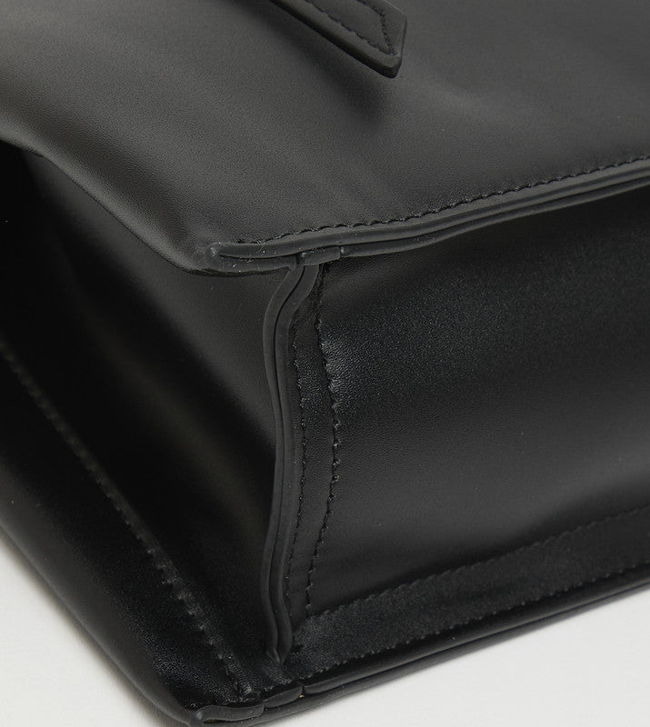 Women's Black Classic Shoulder Bag - view 4
