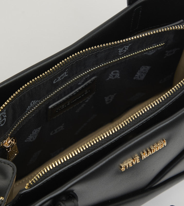 Women's Black Classic Shoulder Bag - view 7