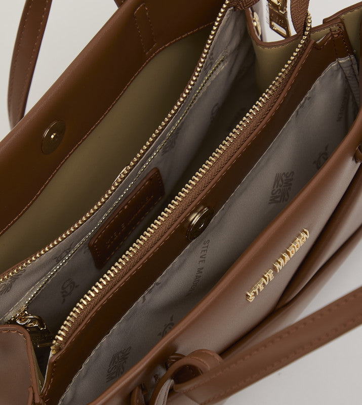 Women's Tan Classic Shoulder Bag - view 7