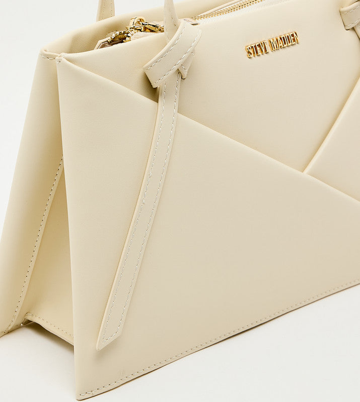 Women's Cream Classic Shoulder Bag - view 4