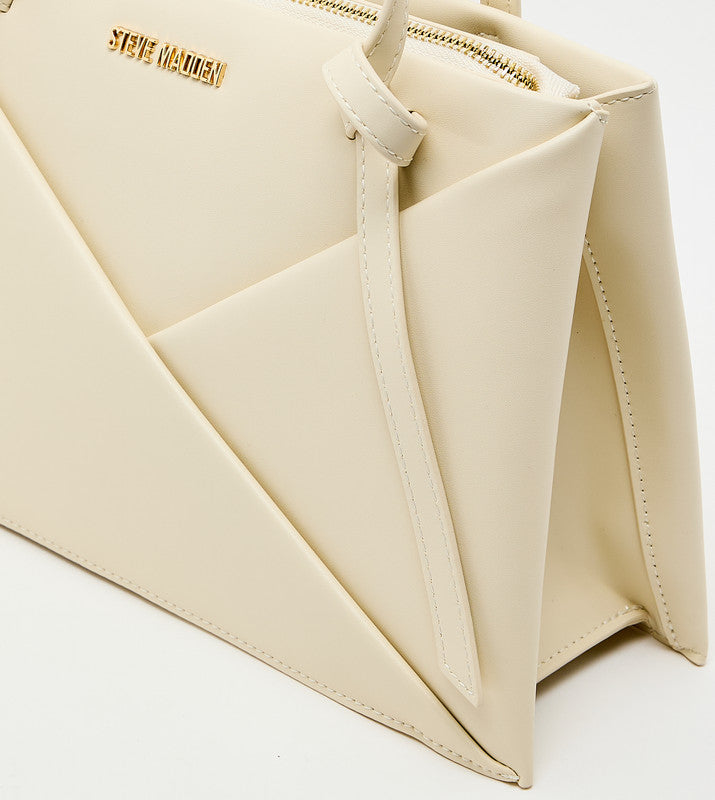 Women's Cream Classic Shoulder Bag - view 5
