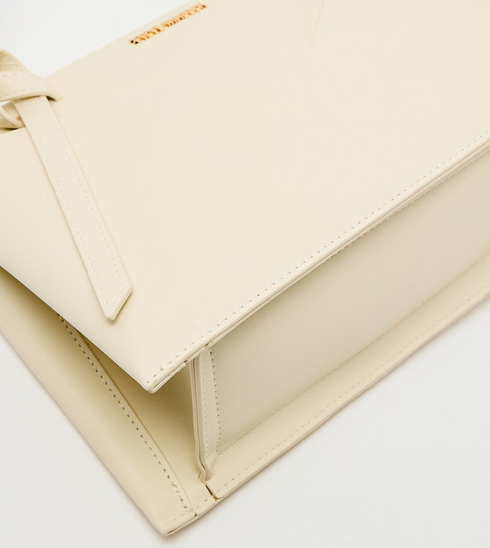 Women's Cream Classic Shoulder Bag - view 6