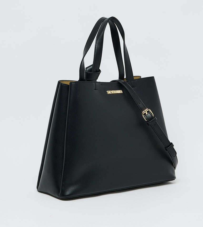 Women's Black Essential Tote Bag - view 3