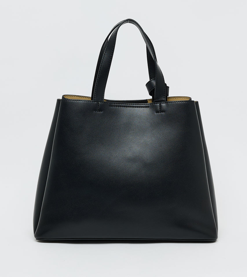 Women's Black Essential Tote Bag - view 2