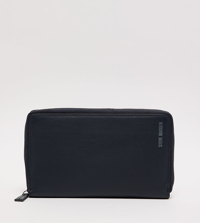 Classic Unisex Navy Blue Wallet